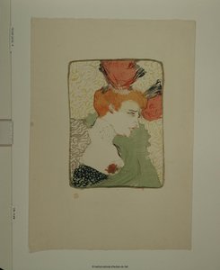 Melle Lender – en byst av Henri de Toulouse-Lautrec