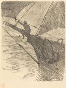Oceano Nox av Henri de Toulouse-Lautrec