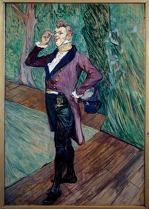 Porträtt av Henry Samary (1865-1902) från Comedie francaise av Henri de Toulouse Lautrec