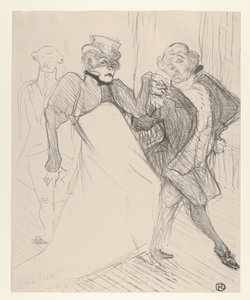 Réjane och Galipaux i Madame Sans-Gêne