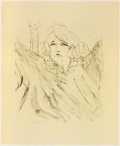 Sarah Bernhardt, från Treize Lithographies