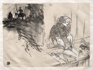 The Brief Joys: Omslag av Henri de Toulouse-Lautrec