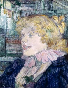The English Girl från "The Star" på Le Havre av Henri de Toulouse Lautrec