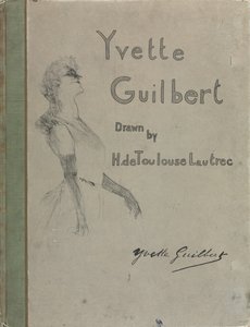 Yvette Guilbert-Engelska serien: Omslag av Henri de Toulouse-Lautrec