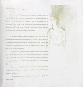 Yvette Guilbert-French Series: Nr 9 av Henri de Toulouse-Lautrec