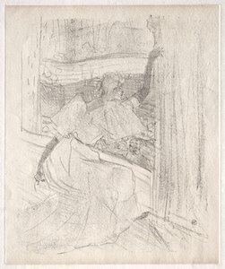 Yvette Guilbert: Hälsar publiken av Henri de Toulouse-Lautrec