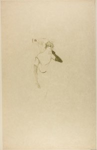Yvette Guilbert, i Colombine vid Pierrot