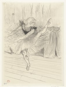 Porträtt av danseres Ida Heath Ida Heath engelsk dansare