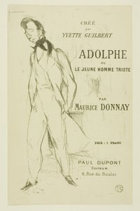 Adolphe – Den sorgsna unge mannen av Henri de Toulouse Lautrec