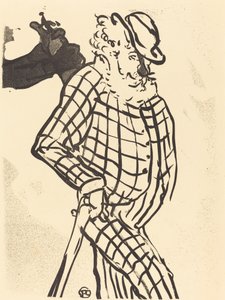Amerikansk sångare Amerikansk sångare, 1893. av Henri de Toulouse Lautrec