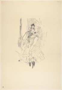 Anna Held, i Alla dessa damer på teatern av Henri de Toulouse Lautrec