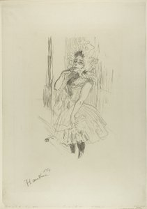 Anna Held, i Alla dessa damer på teatern av Henri de Toulouse Lautrec