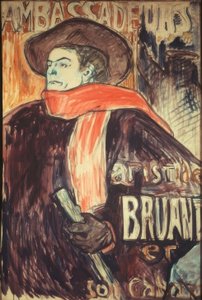 Aristide Bruant till ambassadörerna av Henri de Toulouse Lautrec