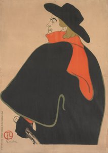 Aristide Bruant, i sin kabaré av Henri de Toulouse-Lautrec
