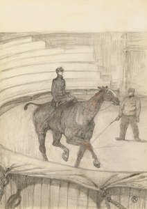 Im Zirkus: Probe, 1899 von Henri de Toulouse Lautrec