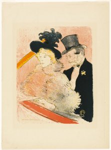 På konserten av Henri de Toulouse-Lautrec