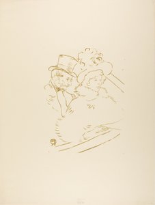 På konserten av Henri de Toulouse Lautrec