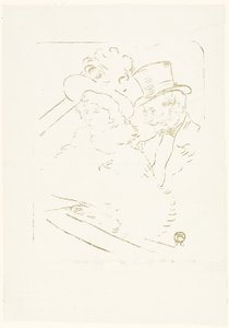 På konserten av Henri de Toulouse Lautrec