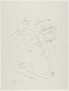 Beim Konzert von Henri de Toulouse-Lautrec