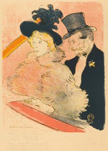 På Concert Au-konserten 1896. av Henri de Toulouse Lautrec