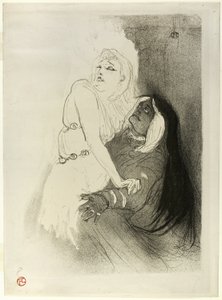 På renässansen: Sarah Bernhardt i Phèdre av Henri de Toulouse Lautrec