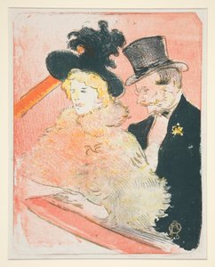 Au concert (På konserten) av Henri de Toulouse Lautrec