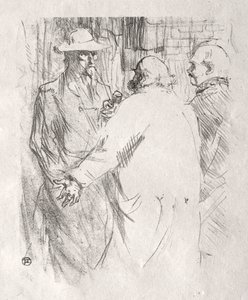 Vid foten av Sinai: Clemenceau till Busk av Henri de Toulouse Lautrec