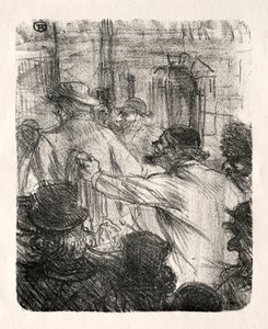 Vid foten av Sinai: Tydhallen, Krakow, 1898. av Henri de Toulouse Lautrec