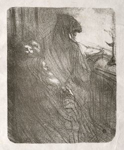 Vid foten av Sinai: De polska judarnas bön, 1898. av Henri de Toulouse Lautrec