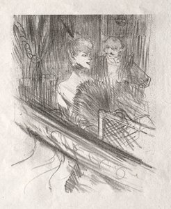 Vid foten av Sinai: Baron Moïse, 1898. av Henri de Toulouse Lautrec