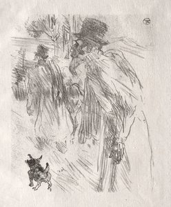Vid foten av Sinai: De polska judarna, Carlsbad av Henri de Toulouse Lautrec