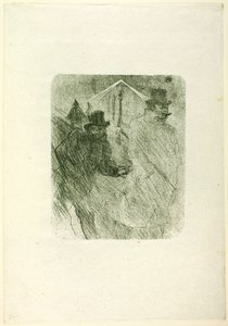 Baron Moïse Begging, från Au Pied du Sinaï av Henri de Toulouse Lautrec