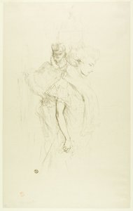 Vit och svart av Henri de Toulouse Lautrec
