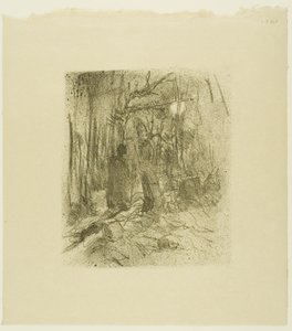 Busk Cemetery, från Au Pied du Sinaï av Henri de Toulouse Lautrec