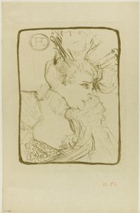 Byst av Mademoiselle Marcelle Lender av Henri de Toulouse Lautrec
