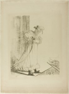 Cabaretsångare av Henri de Toulouse Lautrec