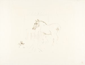 Calmèses lilla ponny av Henri de Toulouse Lautrec