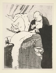 Carnot malade! (Carnot är sjuk!) av Henri de Toulouse Lautrec