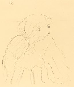 Cassive, 1896. av Henri de Toulouse Lautrec