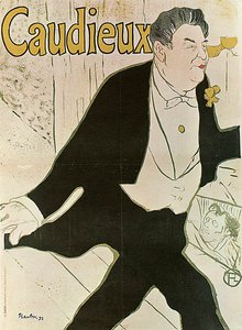 Caudieux, 1893. av Henri de Toulouse Lautrec