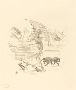 vad regnet säger av Henri de Toulouse Lautrec