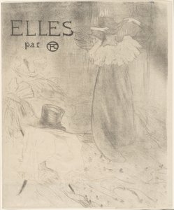 Omslag till Elles av Henri de Toulouse Lautrec