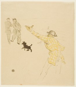 Omslag till The Burden of Liberty av Henri de Toulouse Lautrec