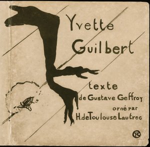 Cover für Yvette Guilbert von Henri de Toulouse-Lautrec