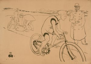 Cykla Michael av Henri de Toulouse Lautrec