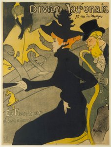 Japansk soffa av Henri de Toulouse Lautrec