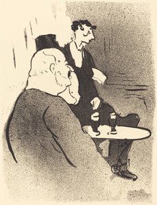 Ducarre på ambassadörerna av Henri de Toulouse-Lautrec