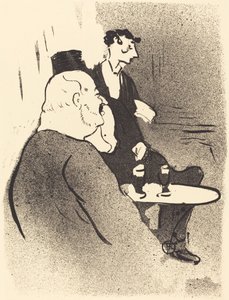 Ducarre vid ambassadörerna Ducarre vid ambassadörerna, 1893. av Henri de Toulouse Lautrec
