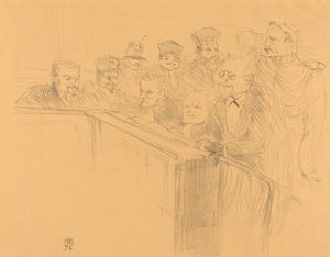 Dupas avsättning av Henri de Toulouse Lautrec
