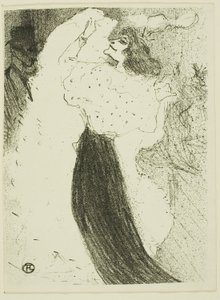 Excentrisk dans av Henri de Toulouse Lautrec